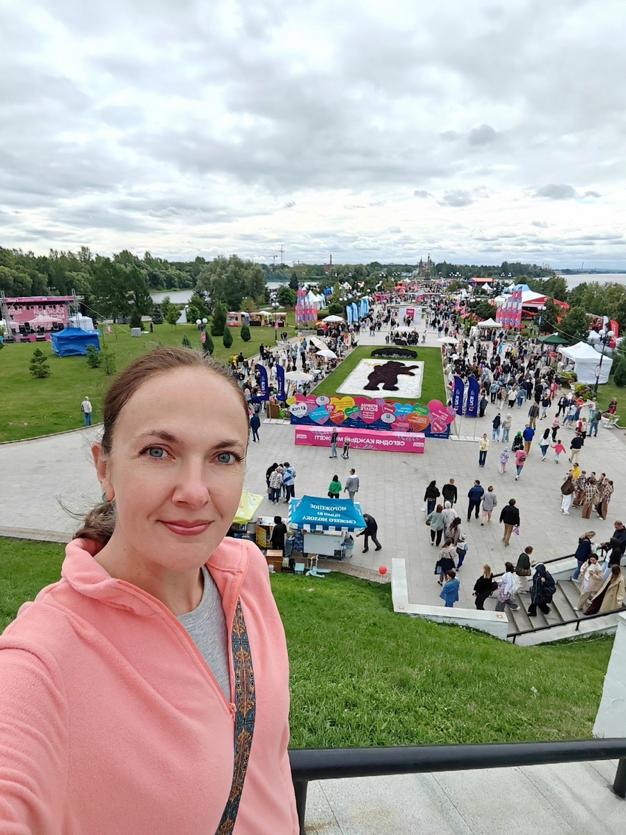 На фестивале "Пир на Волге" 