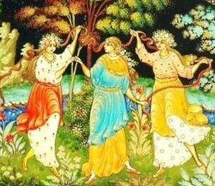 Палех. Художница Сулоева Н.П.