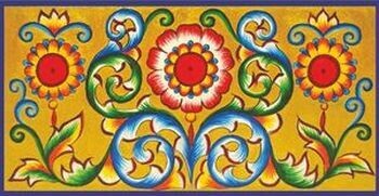 Гуслицкая роспись. Из открытых источников