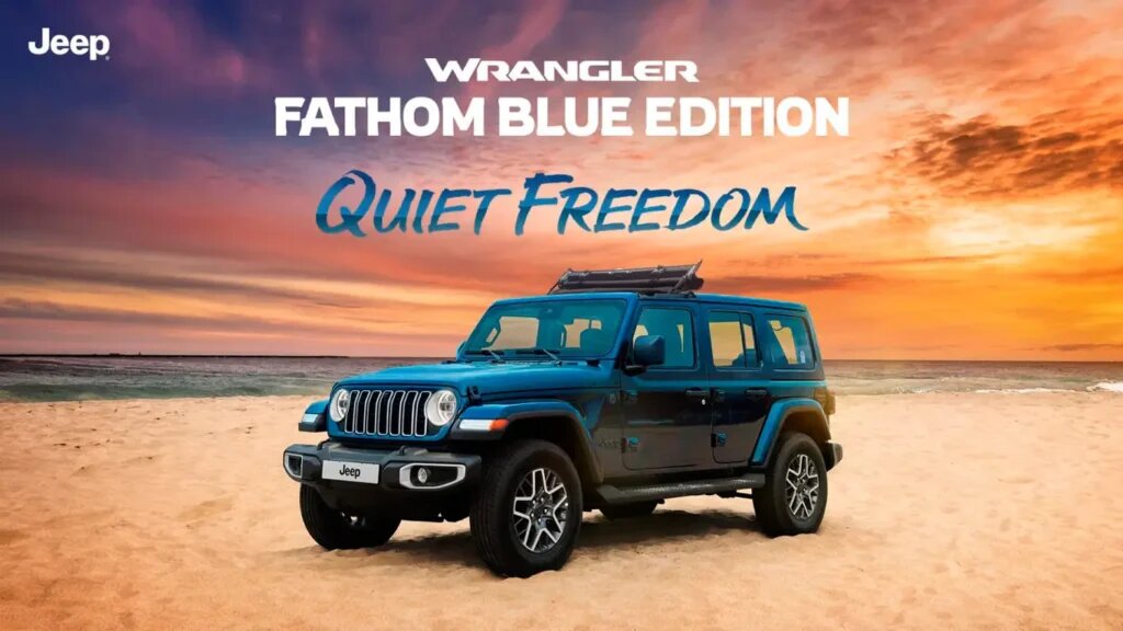    Jeep Wrangler в океаническом цвете стал хитом в Корее (источник изображения) News Express Team