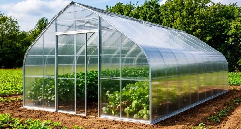    Теплица из поликарбоната - вчерашний день: ей придумали более долговечную замену без трещин, пыли и потёков грязи