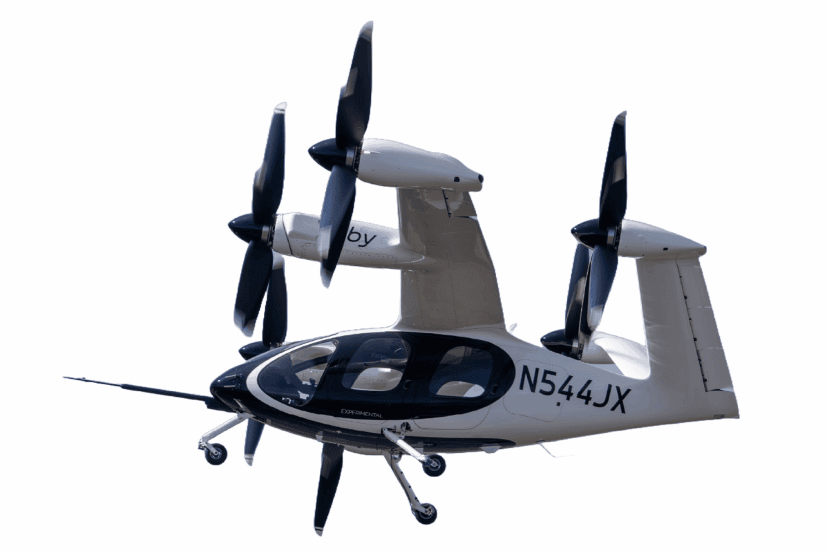 Воздушное такси, разработанное американской компанией Joby Aviation.