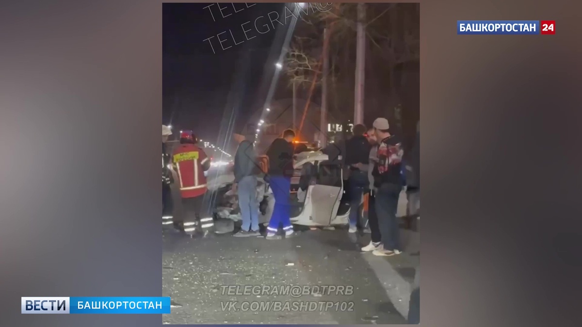    В Уфе произошло ДТП с участием машины скорой помощи на перекрестке Жукова – Гагарина