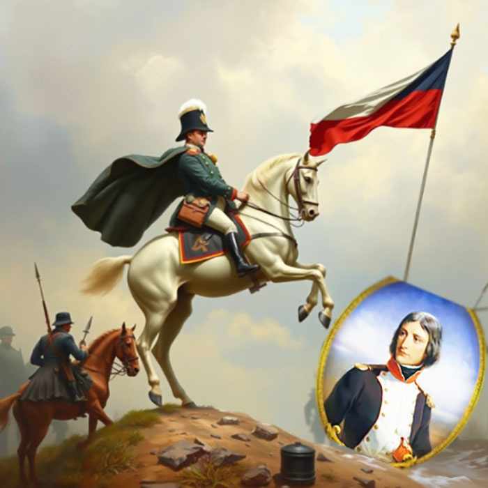 Мечты Наполеона Бонапарта о службе в армии России.