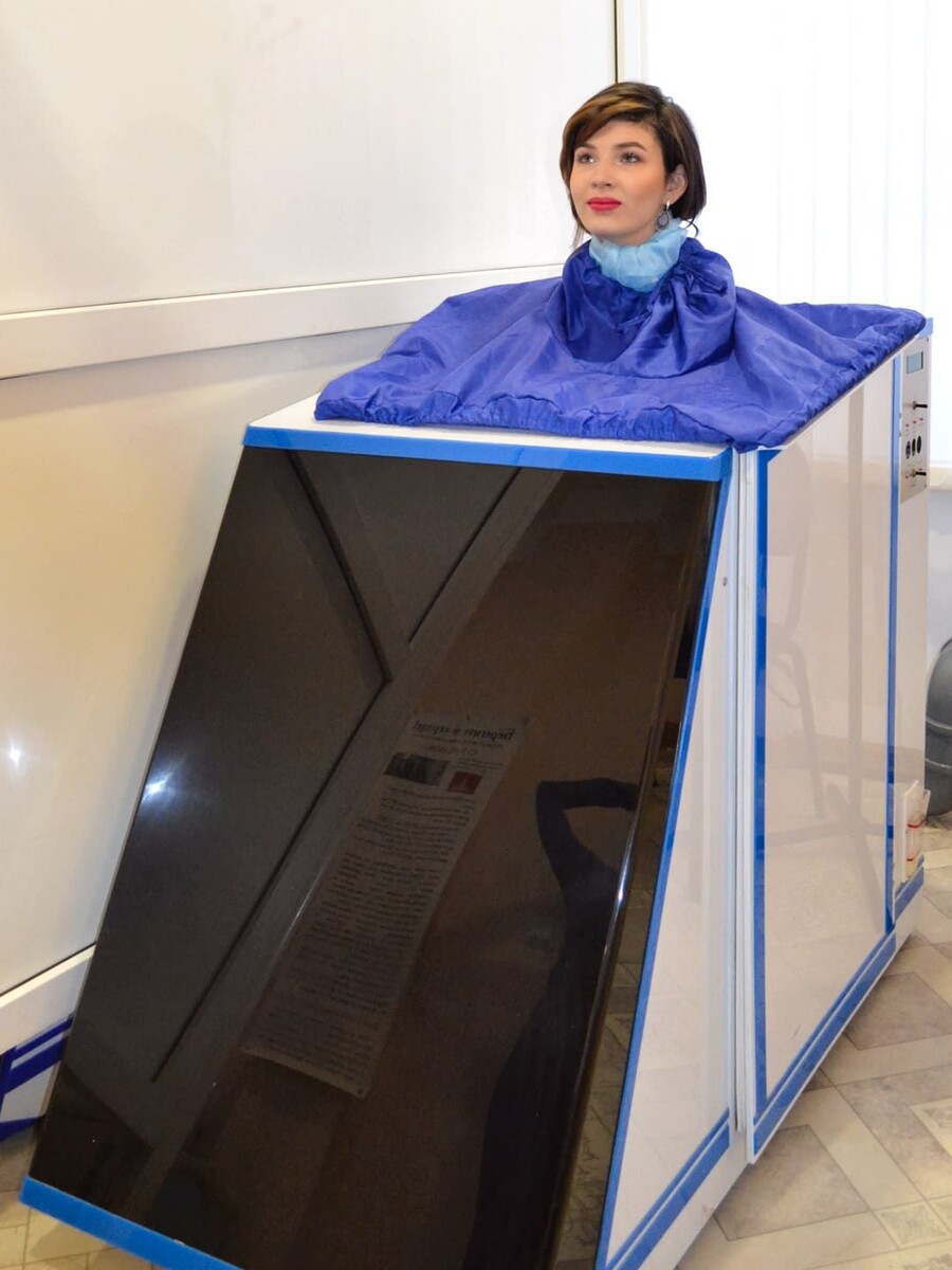 Пример оздоравливающией процедуры с использованием сухой углекислой ванны