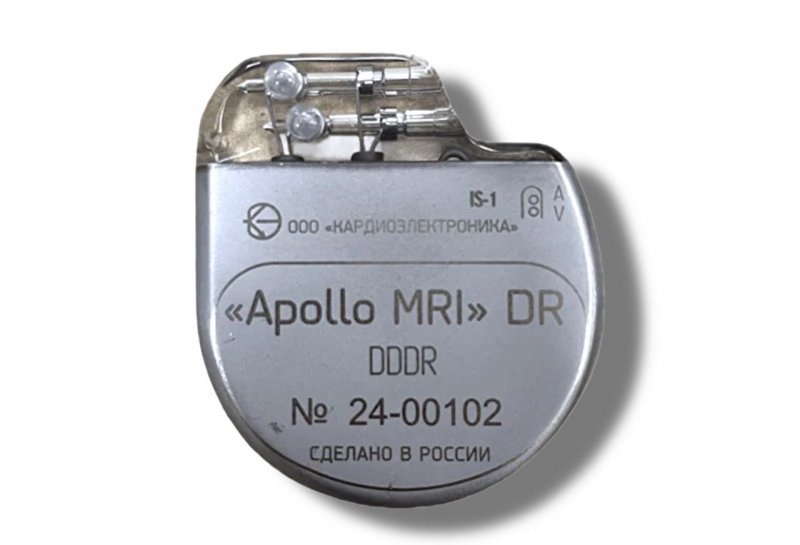    Электрокардиостимулятор Apollo MRI. Фото: Пресс-служба Госкорпорации Ростех.