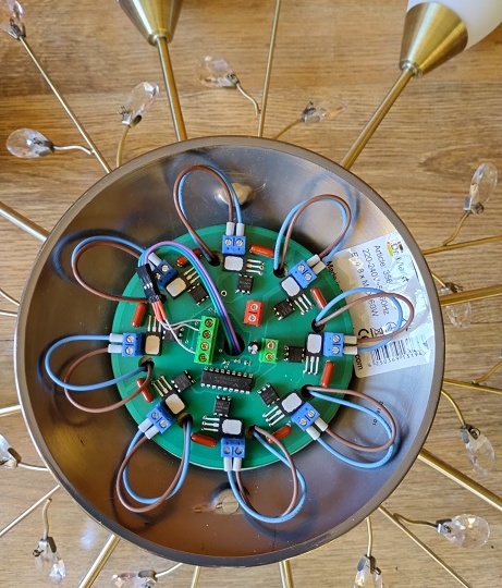 Регулятор яркости люстры