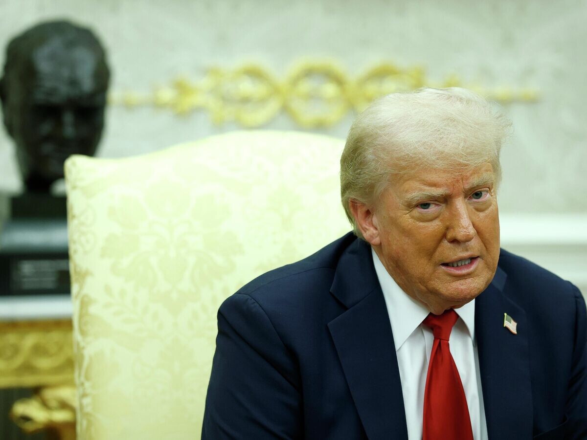    Президент США Дональд Трамп© Getty Images / Kevin Dietsch