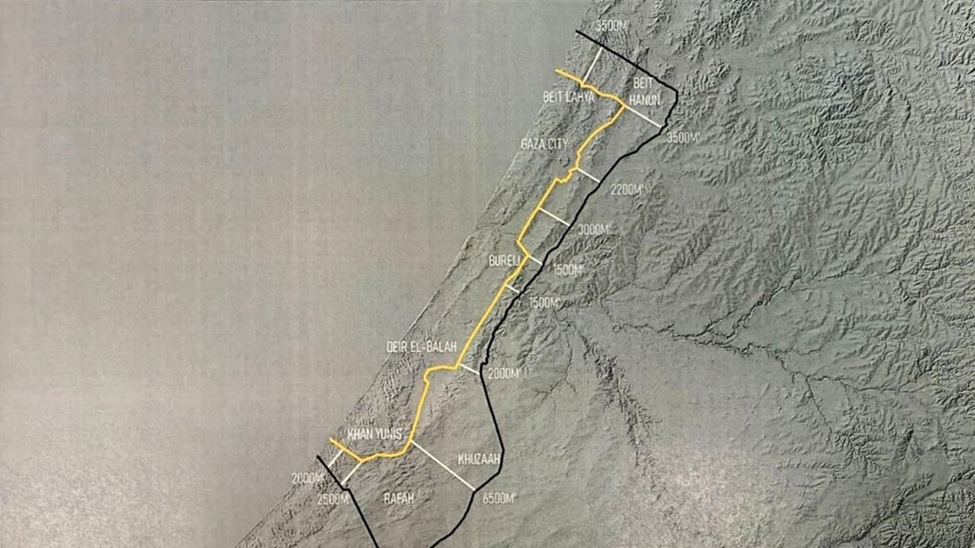 Армия Израиля готова отступить до жёлтой линии, если будут освобождены заложники
