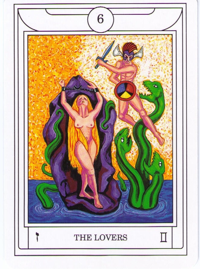 Влюбленные (Магическое Таро Золотой Зари)