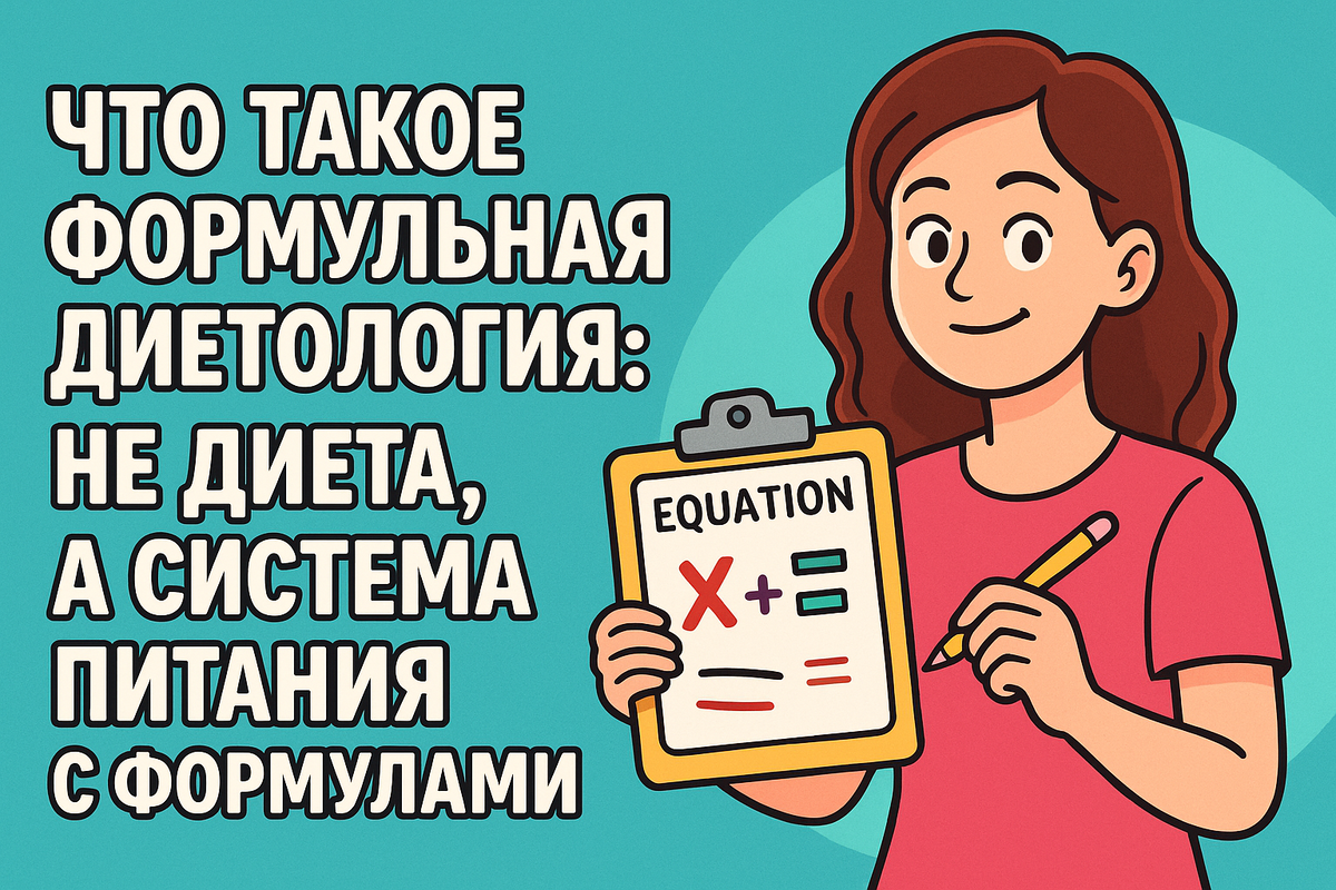 Что такое формульная диетология: не диета, а система питания с формулами