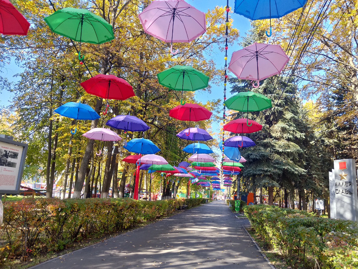 Фото автора, осенний Ульяновск, в парке