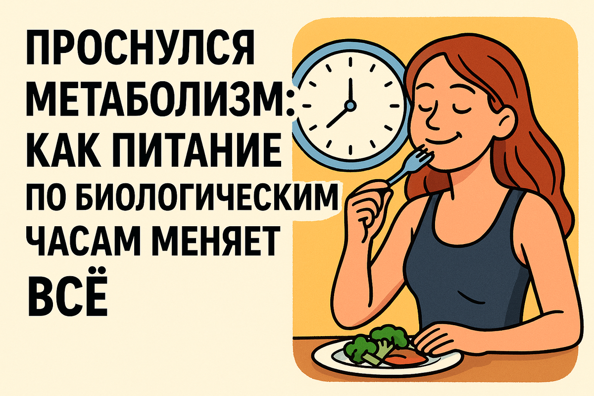 Проснулся метаболизм: как питание по биологическим часам меняет всё