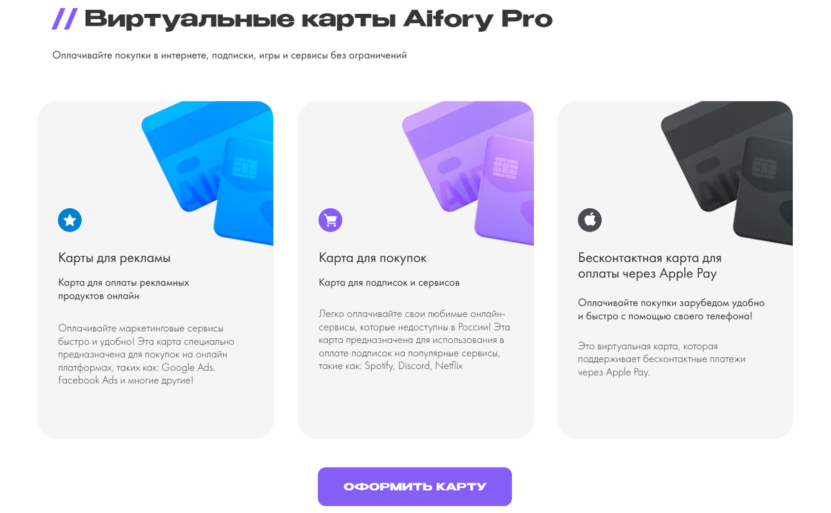 Обзор карт Aifory Pro
