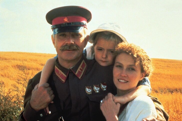 с папой в детстве