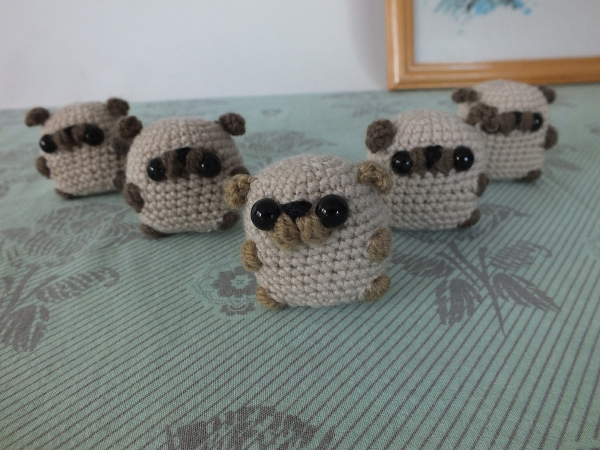 брелоки  Мопсики