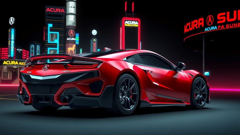    Acura NSX Type S 2025: Почему японский суперкар конкурирует с европейцами