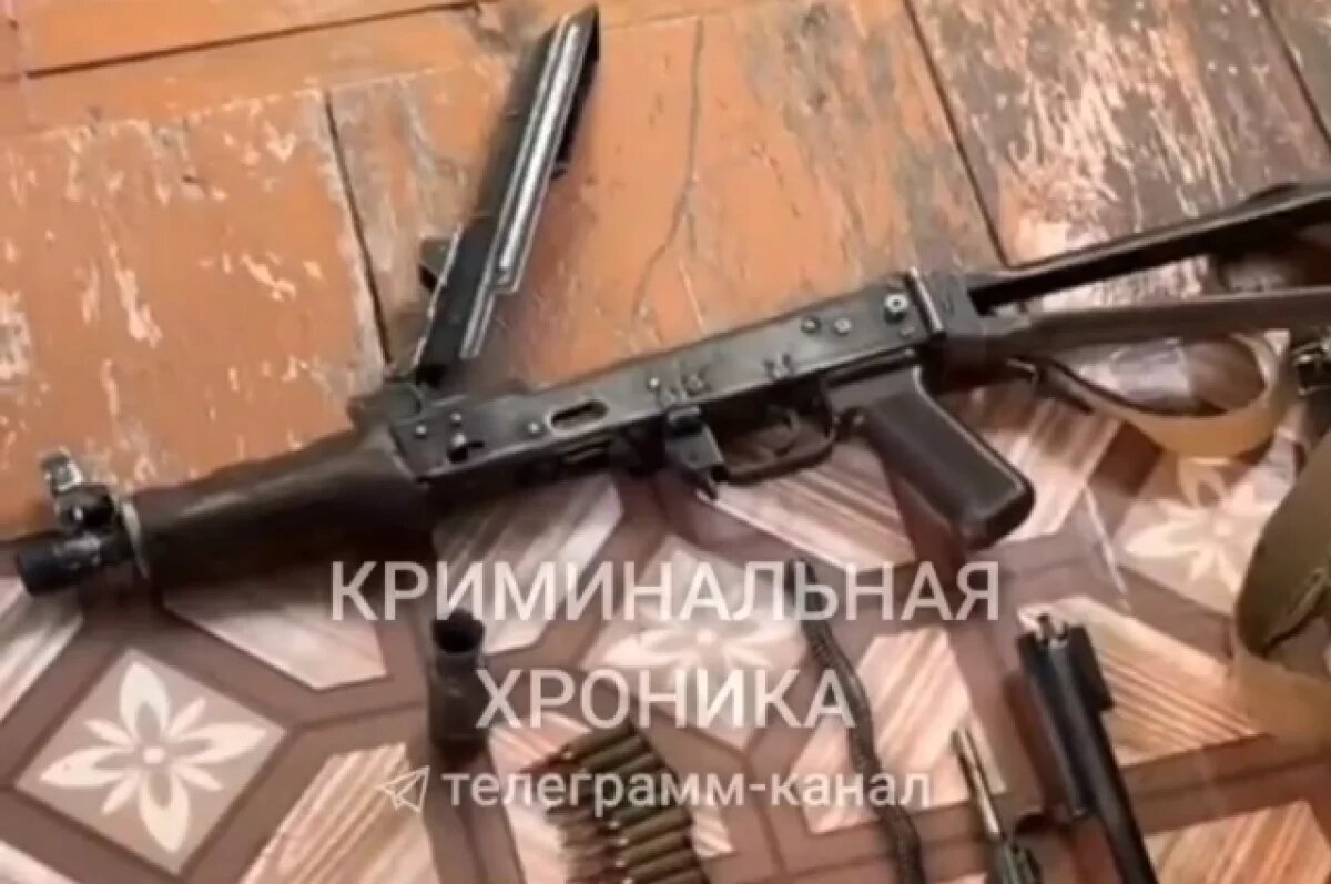    В Дагестане у 65‑летнего мужчины нашли автомат Калашникова и боеприпасы