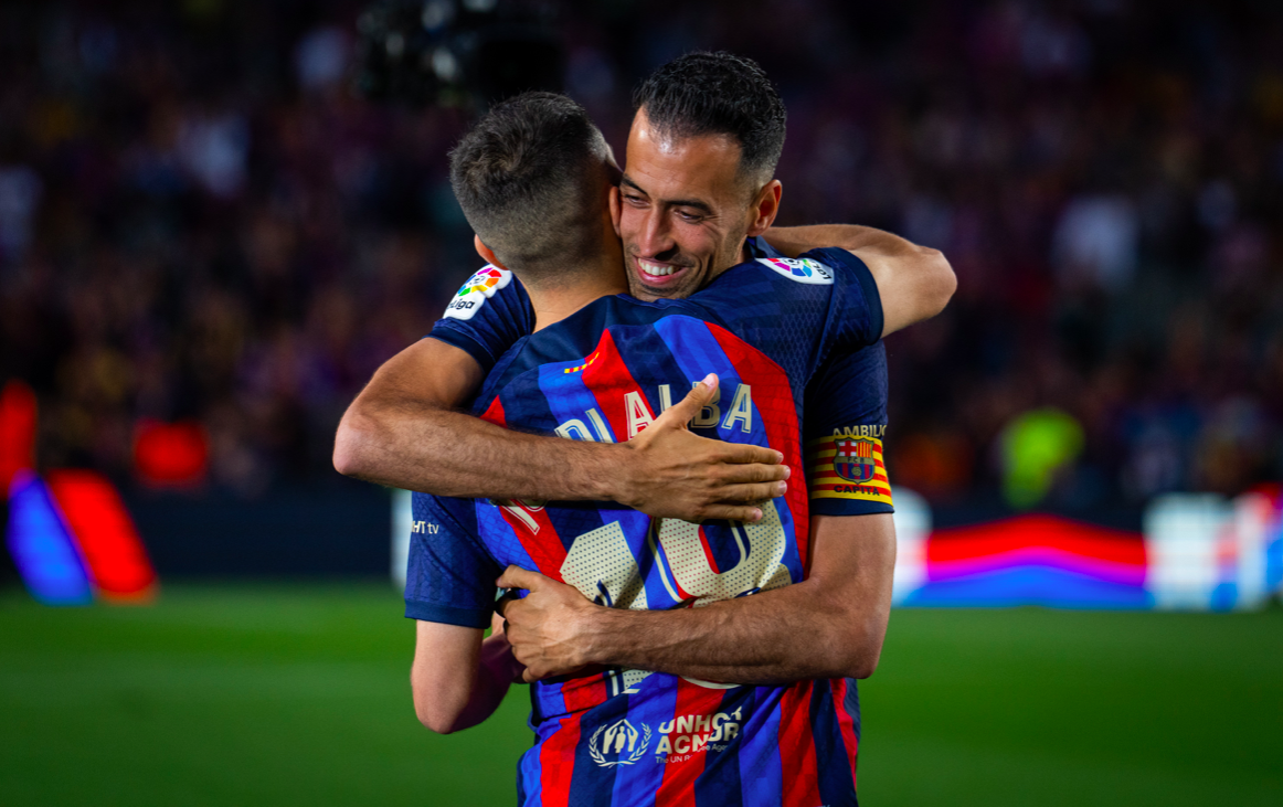     Жорди Альба и Серхио Бускетс