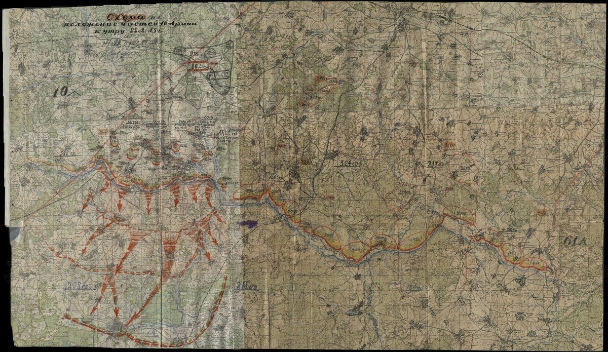 Так планировалось наступление