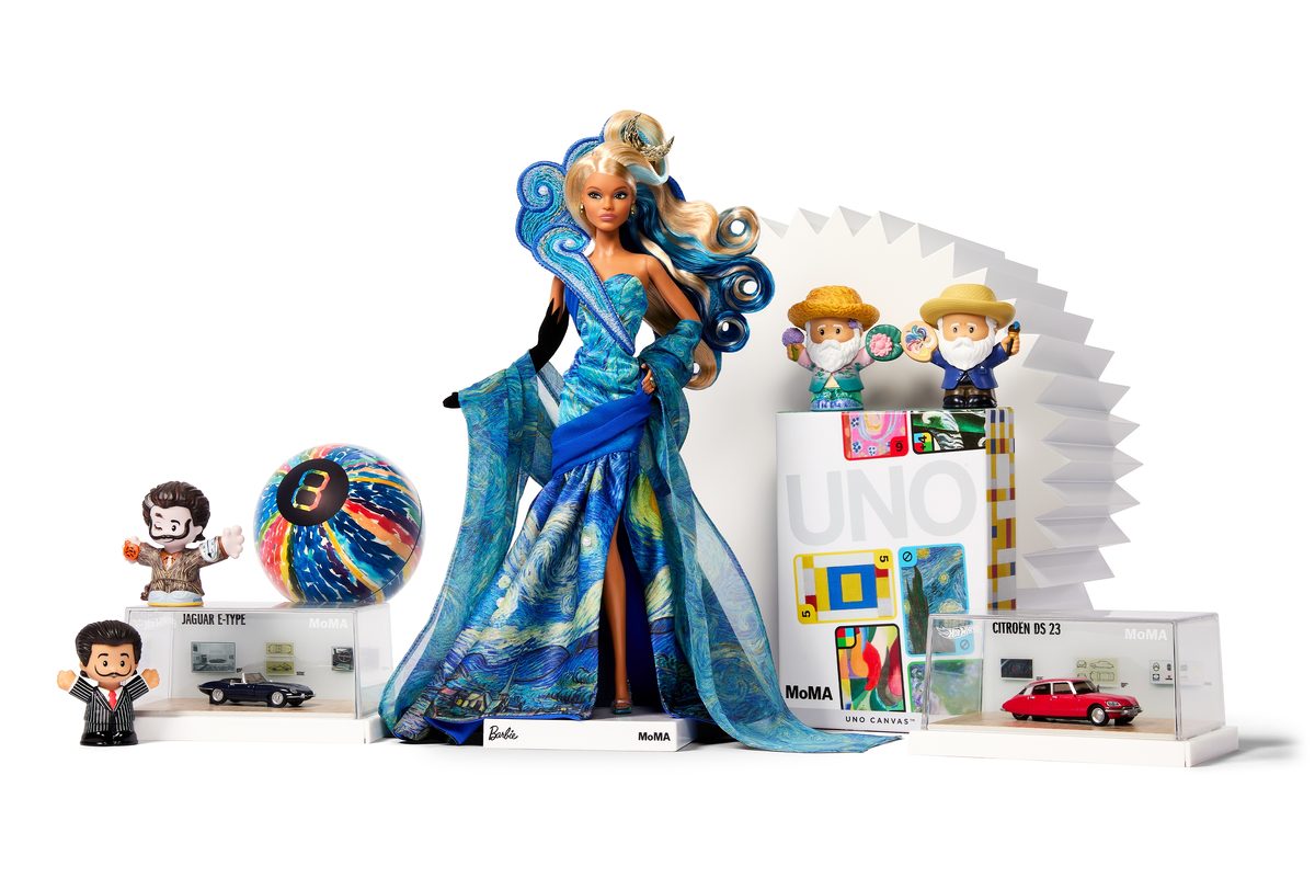 Mattel x MoMA Collection toys, Mattel 