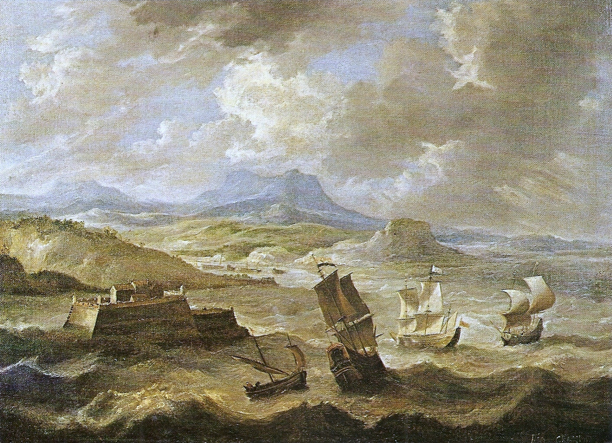 «Крепость трёх мудрецов» кисти Гиллиса Питерса Старшего, 17й век