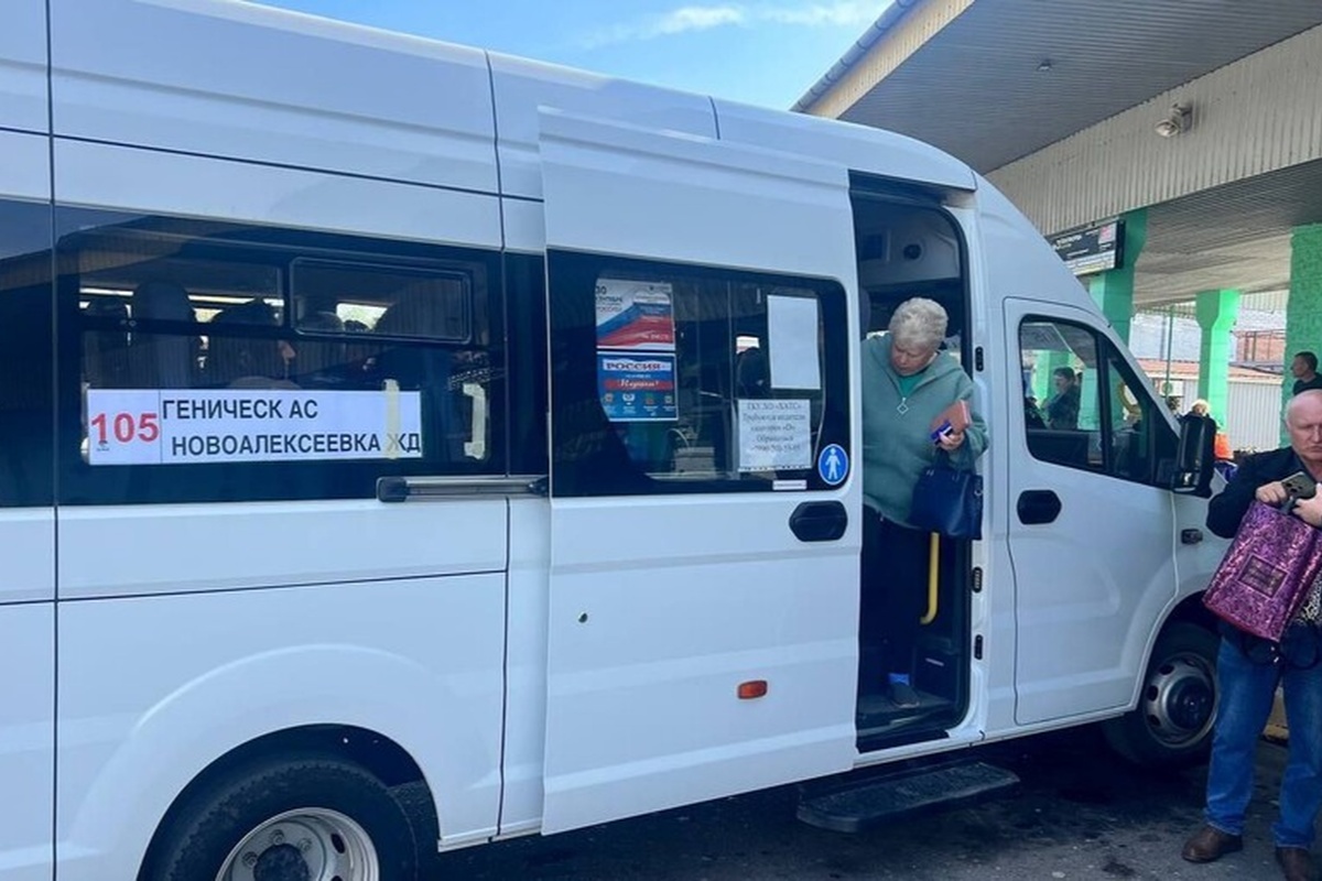    Фото: пресс-служба министерства транспорта и развития транспортной инфраструктуры Херсонской области; источник: gov.khogov.ru