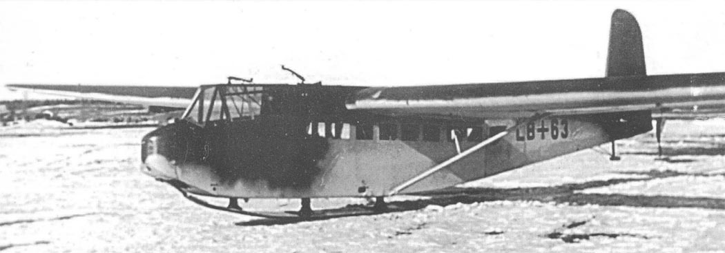 DFS 230 на снегу Фото airwar.ru