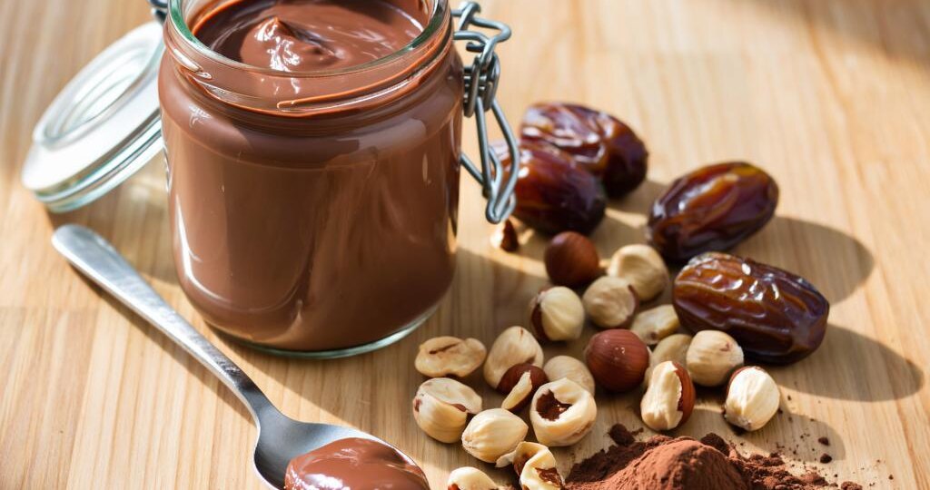 Веганская нутелла: шоколадная паста без молока и сахара.