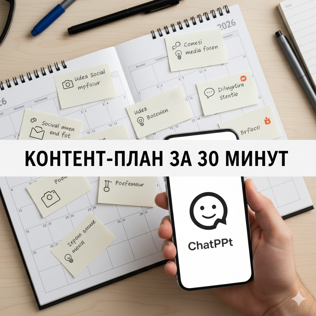 контент-план за 30 минут