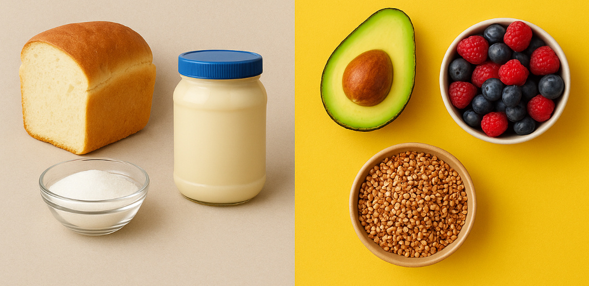 Привычные продукты / полезнея замена 