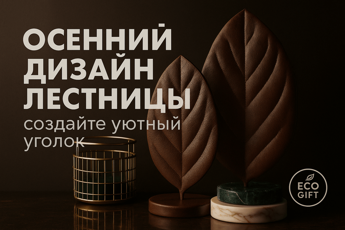    Преобразите свою лестницу в портал осеннего леса! Узнайте, как создать атмосферу уюта с натуральными материалами и умными технологиями. Запах мха, уютный свет и волшебные детали помогут вам окунуться в мир природы прямо у себя дома. Начните свой осенний проект с EcoGift и создайте атмосферу, которая восхитит всех! Марина Погодина