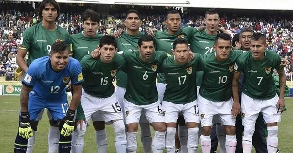 Сборная Боливии.