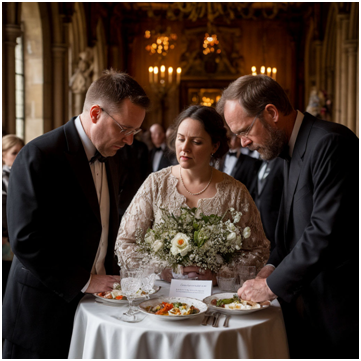 Сгенерировано ИИ- поминальный обед после похорон.