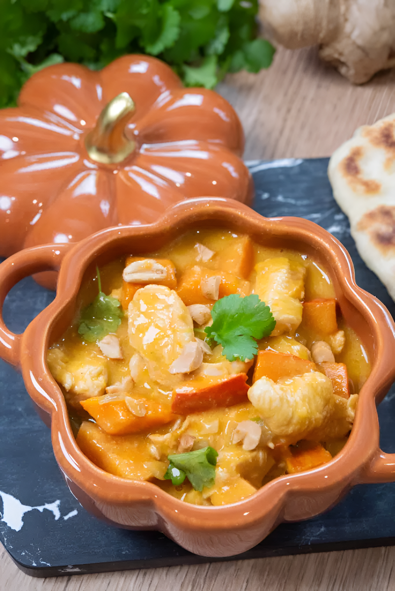 Ароматное карри с курицей