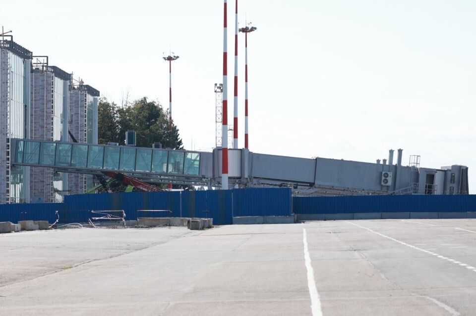    Телескопические трапы. Август 2025 года. Источник: Олег Укладов