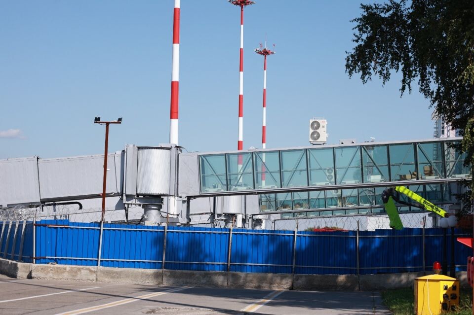    Телескопические трапы. Август 2025 года. Источник: Олег Укладов