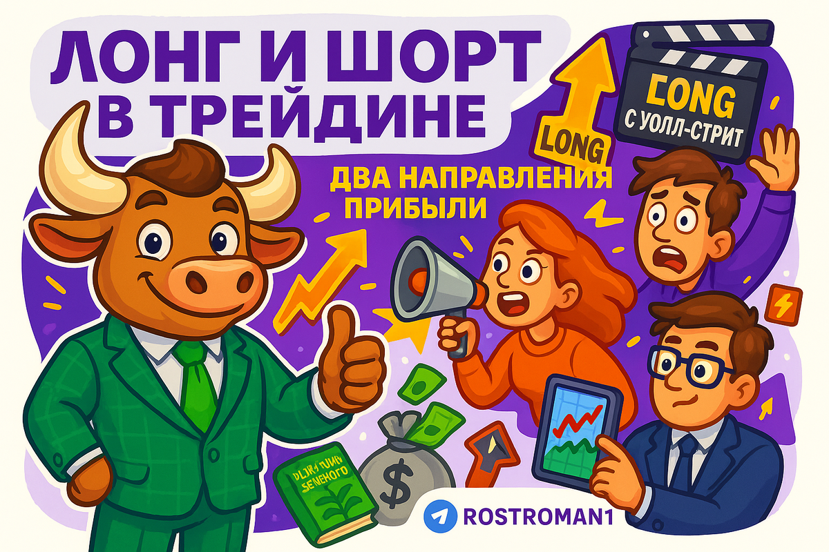 Лонг и шорт в трейдинге: главная ловушка, из-за которой 80% новичков теряют капитал