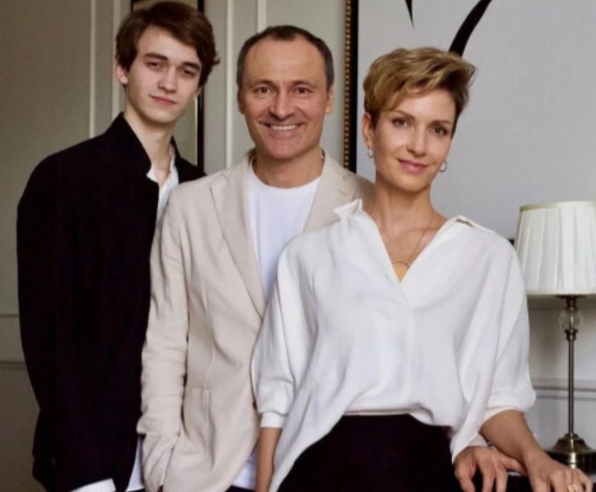 Семья. Сын Борис, Дмитрий, Юлия