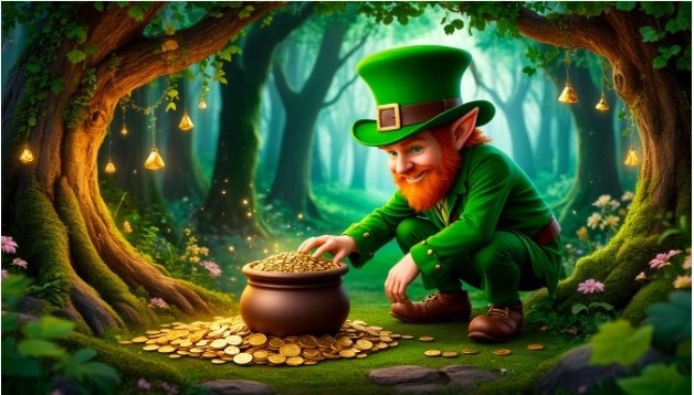 А вот и лепрекон