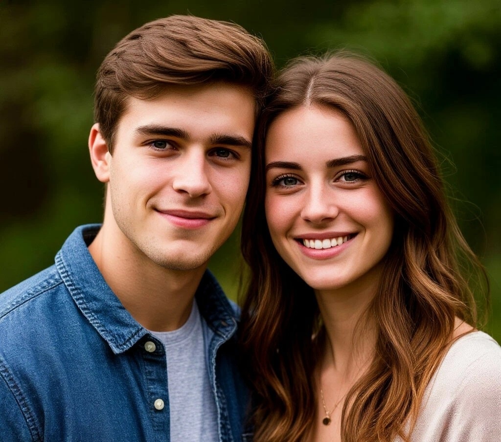                     Внук Паша с женой Людмилой