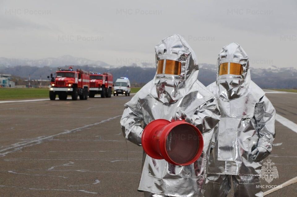    Учения по ликвидации последствий авиакатастрофы. Источник: ГУ МЧС России по Республике Алтай