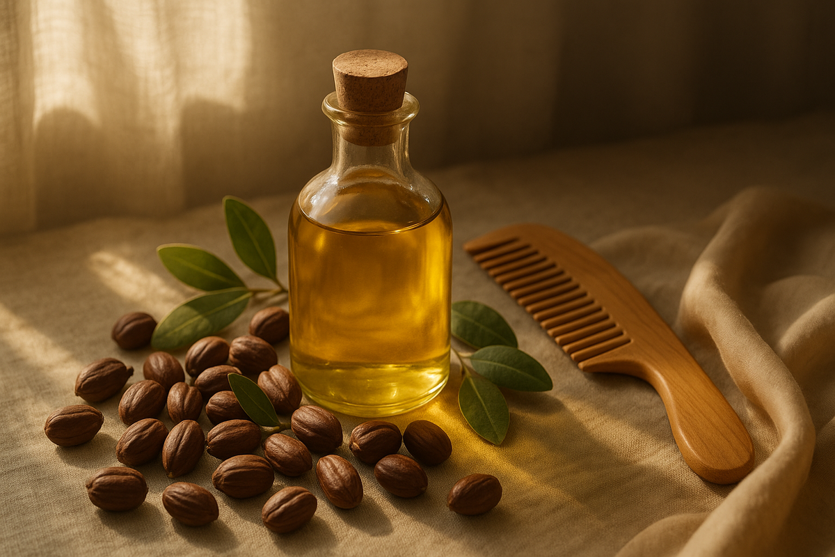 🌾 Масло жожоба — универсальный секрет ухода для кожи и волос