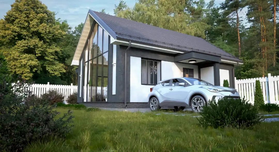 Жилой домой по проекту Viking, коттеджный посёлок "Сосновая роща"