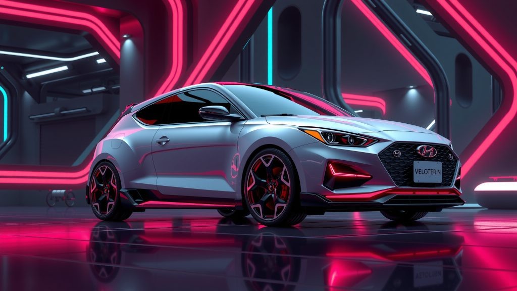   Hyundai Veloster N 2025: Что предлагает асимметричный хот-хэтч
