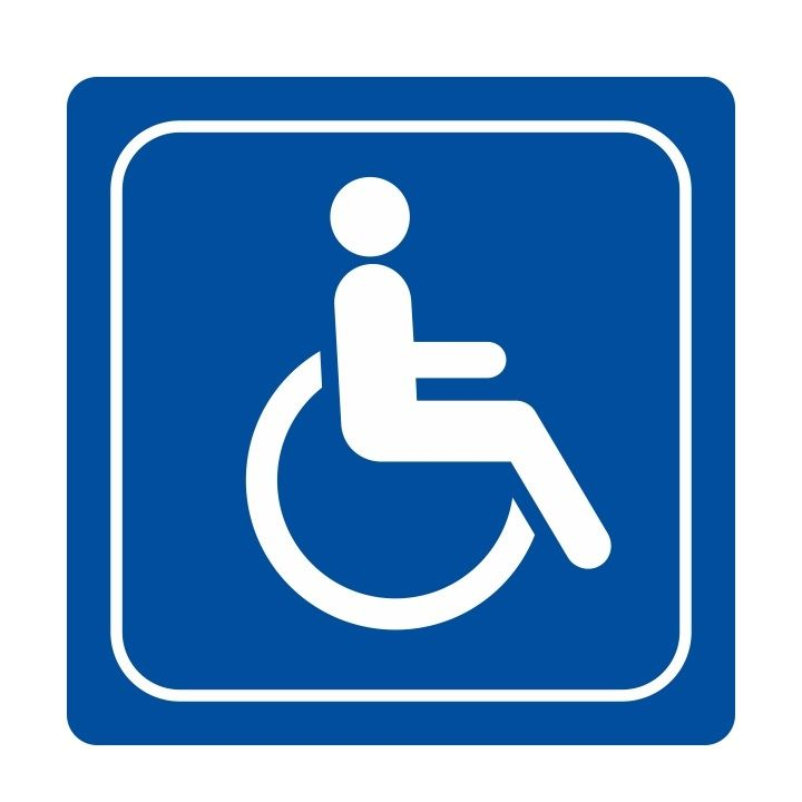 Наклейка "Инвалид"