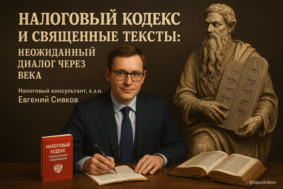 Налоговый кодекс и священные тексты: неожиданный диалог через века
