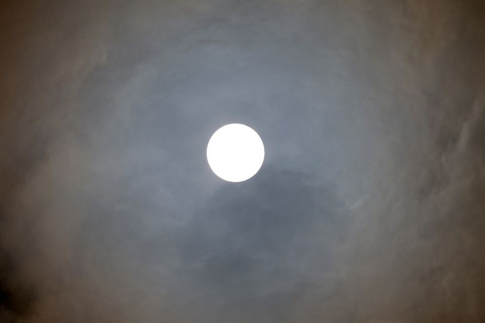    Суперлуние в Барнауле. Источник: Олег Укладов