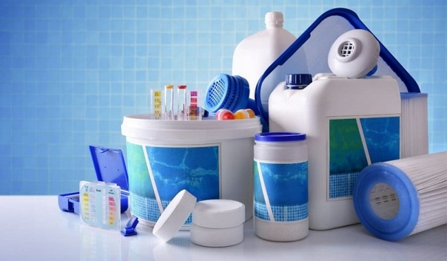 хлорирование воды в бассейне