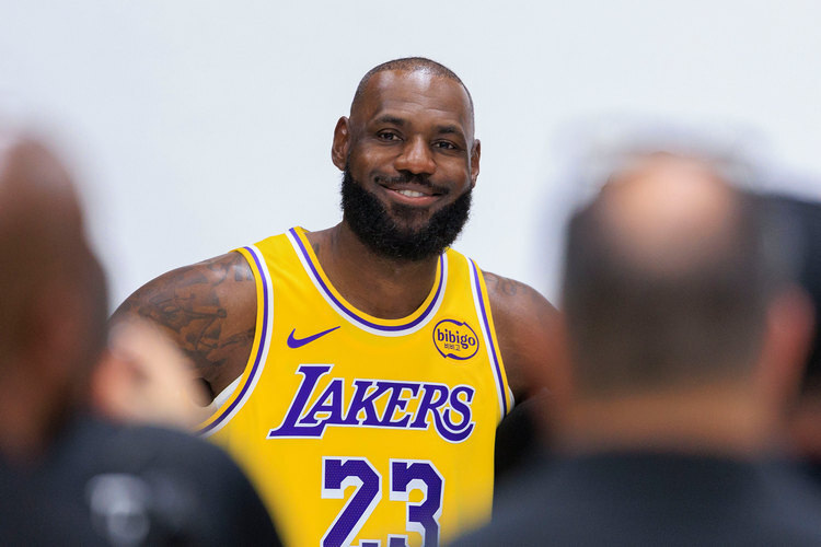    Леброн Джеймс / фото: Javier Rojas, Keystone Press Agency, globallookpress.com